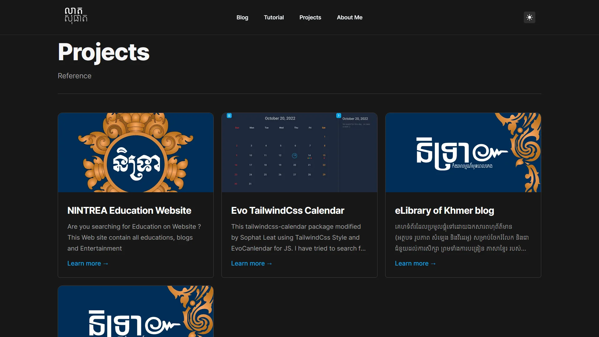 Post details dark mode