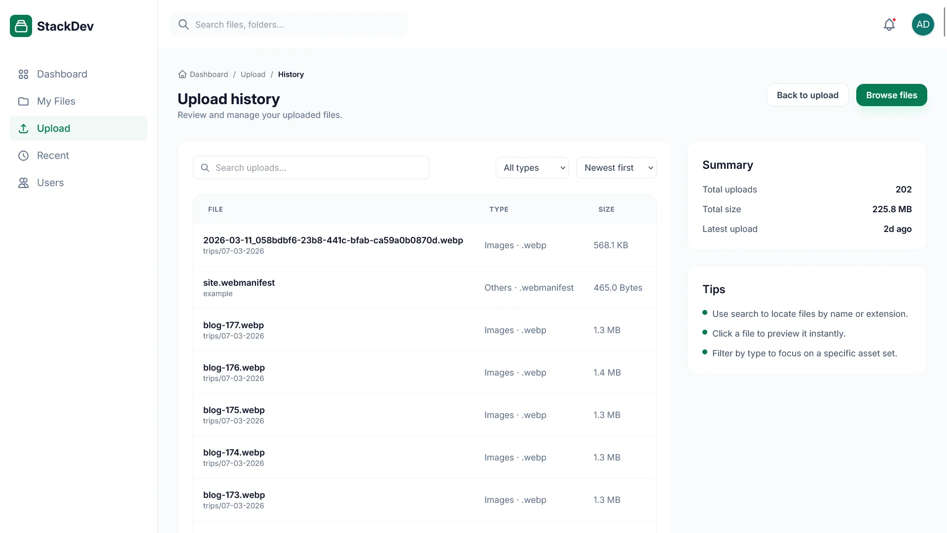 5. Demo Image Project