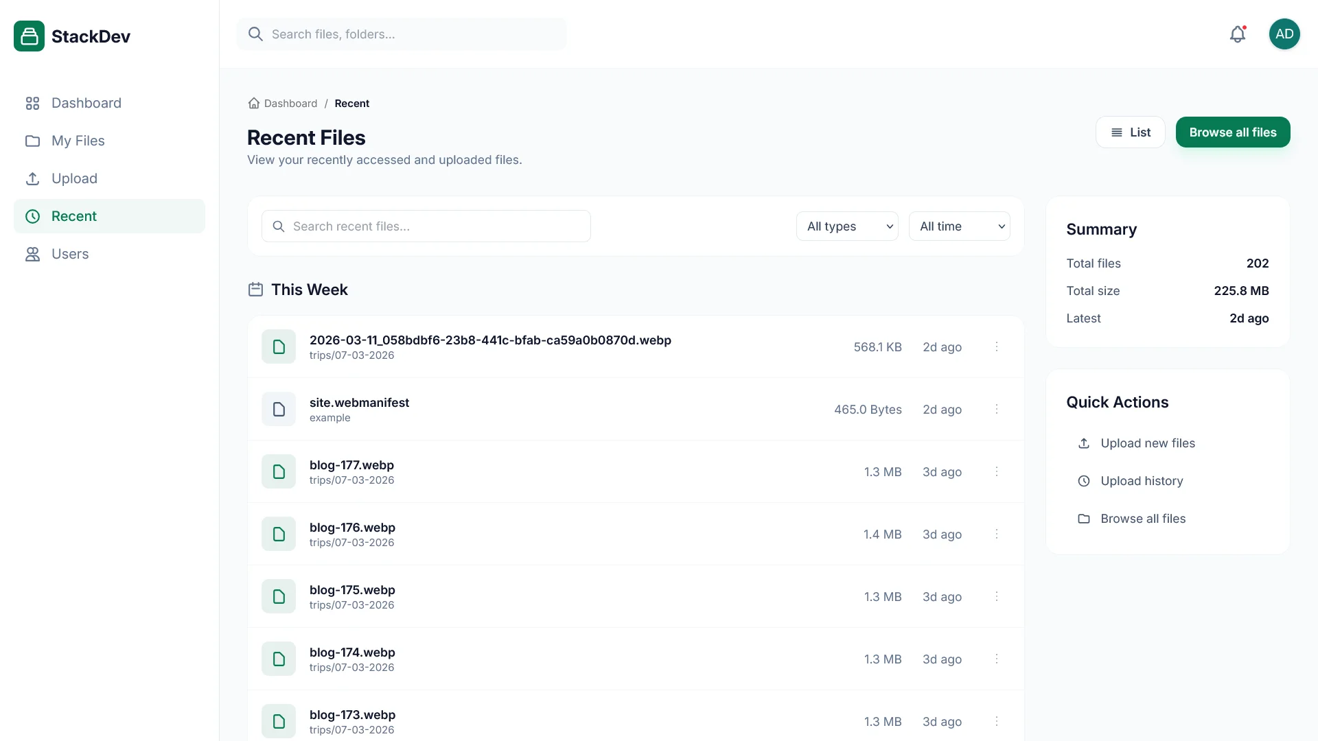 7. Demo Image Project