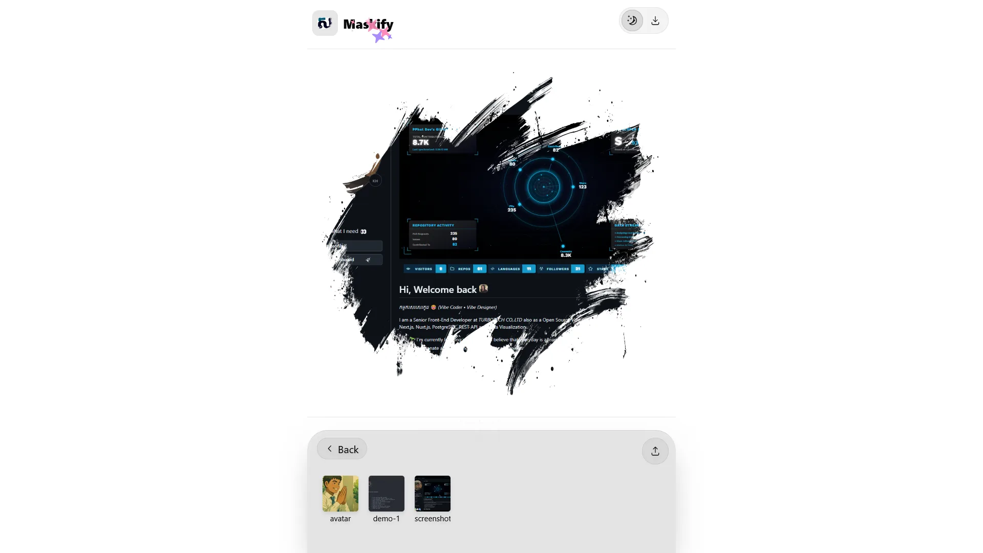 Image gallery light mode